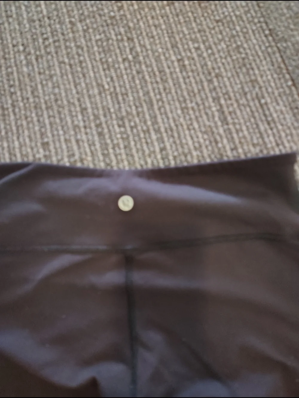 lululemon athletica High-Rise Cropped Leggings in Dark Brown